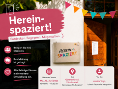 Hereinspaziert