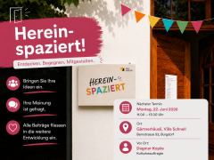 Hereinspaziert: Picknick mit dem Team der Kulturfachstelle